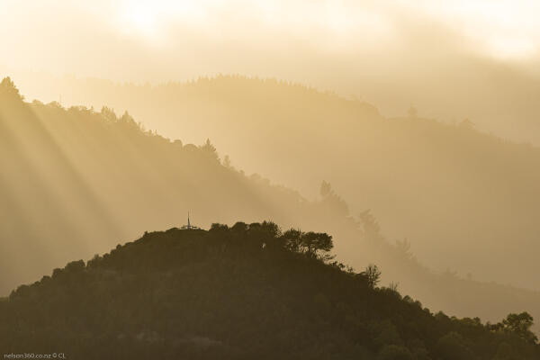 Centre Of New Zealand Sunrise