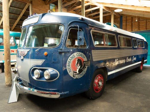 Founders Park Vintage Coach Liner Bus