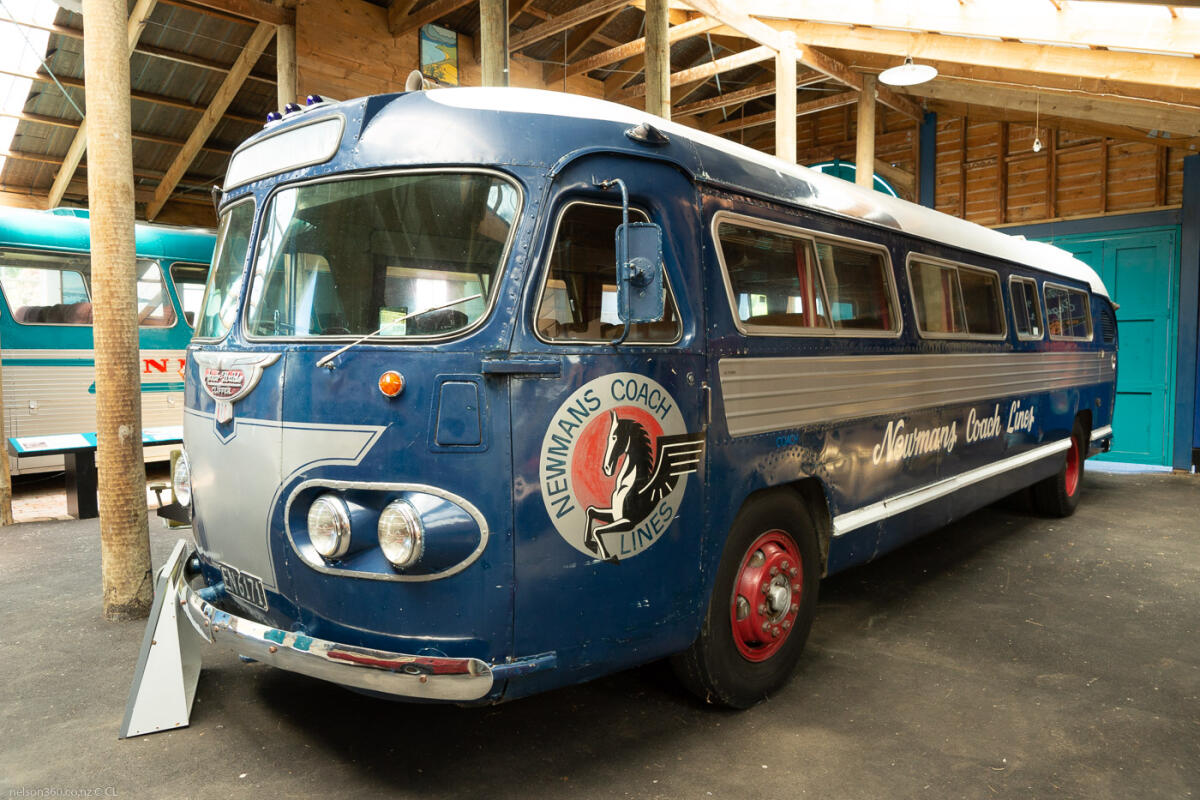 Founders Park Vintage Coach Liner Bus