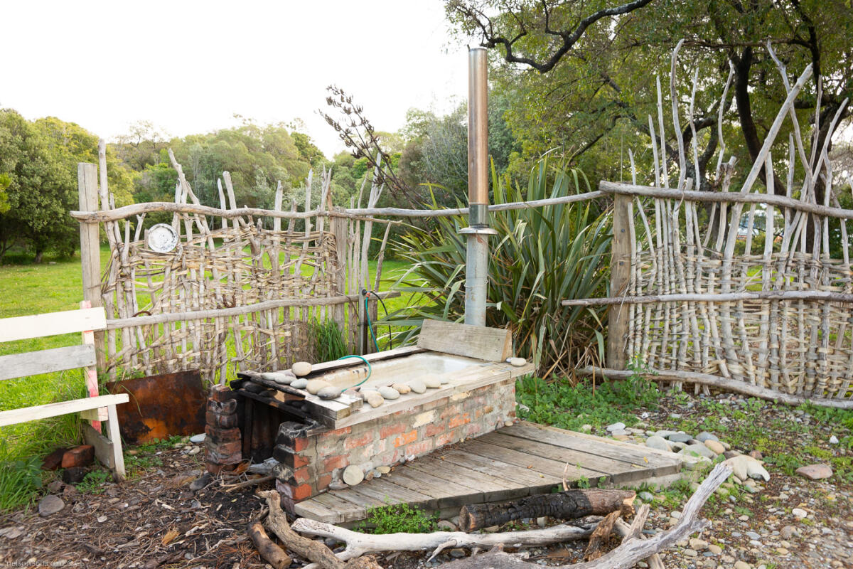 Kina Beach Wood Fired Bathtub