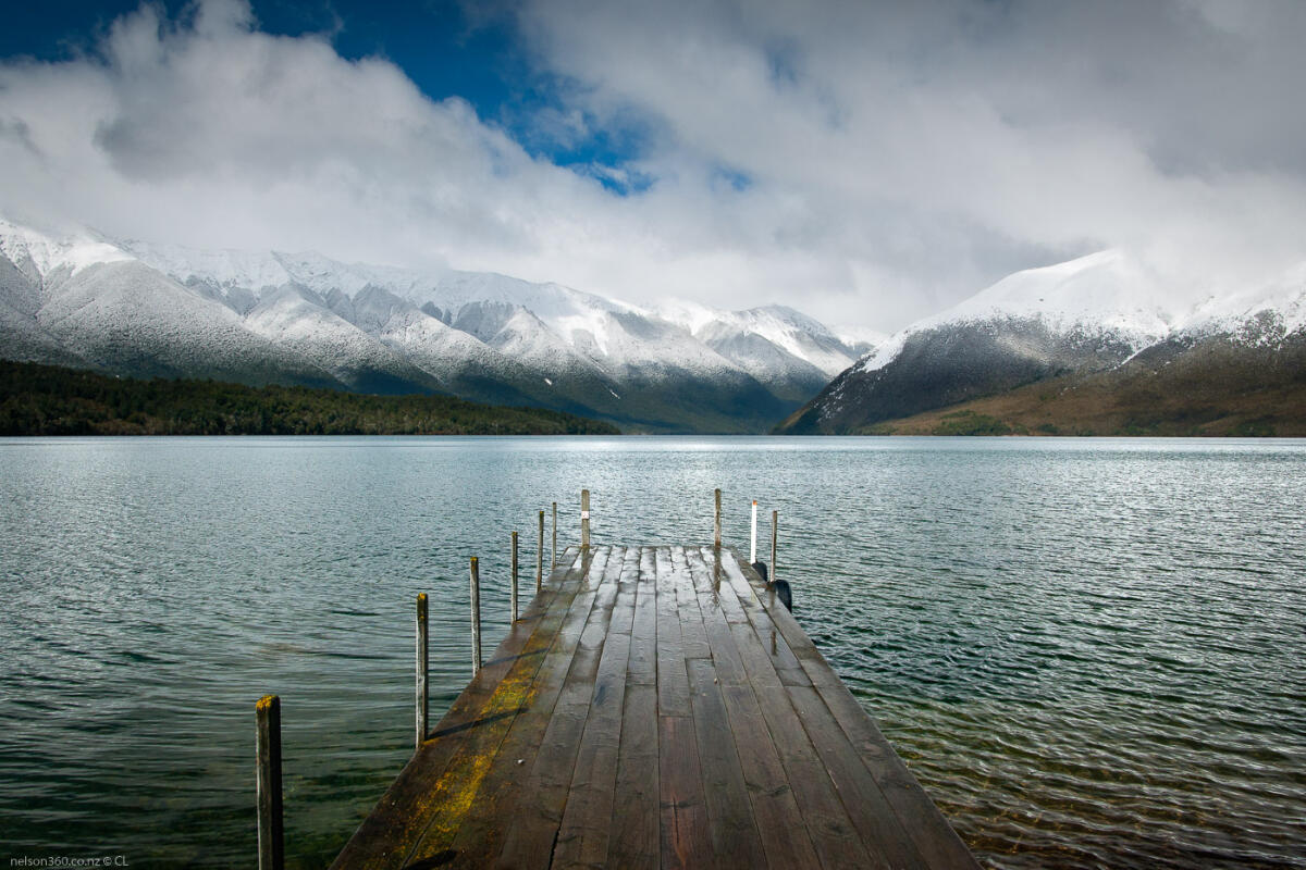 Nelson Lakes National Park Lake Rotoiti Jetty