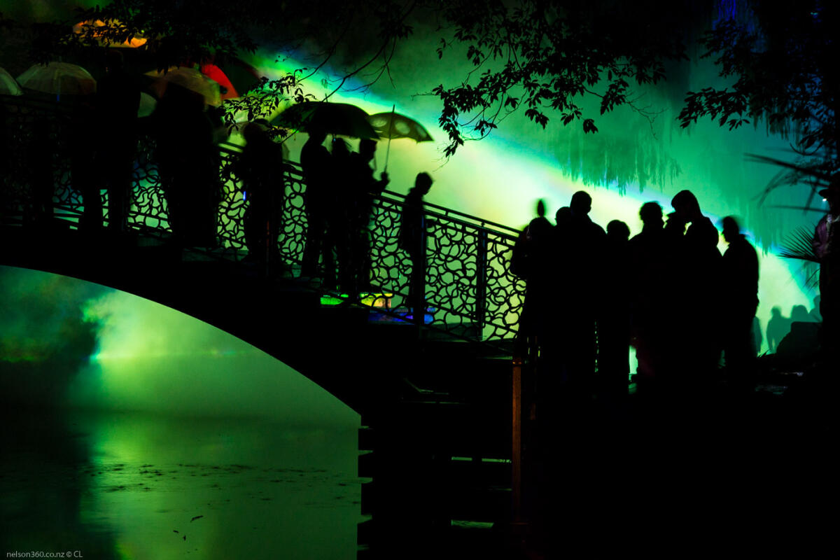 Nelson Queens Gardens Light Nelson Festival