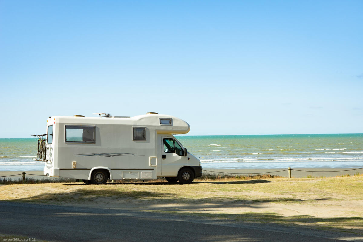 Rabbit Island Campervan Beach