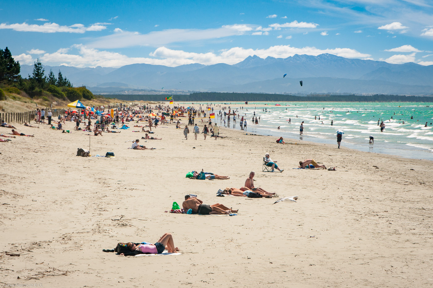 Tahunanui Beach - 360° VR Panorama