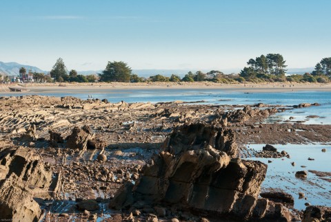 Tahunanui Rocks, Low Tide , 