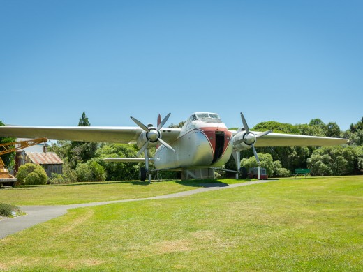 Founders Park Nelson Bristol Freighter Plane, 