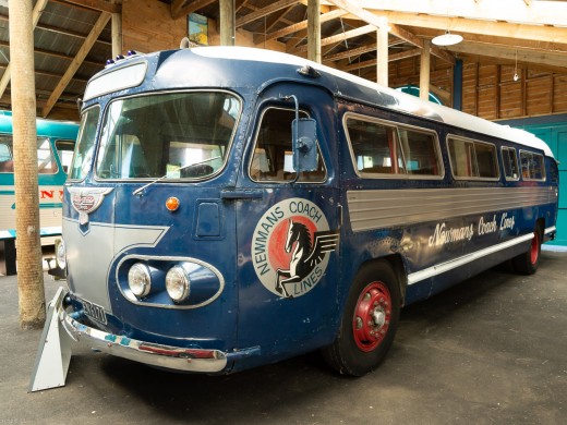 Founders Park Vintage Coach Liner Bus, 